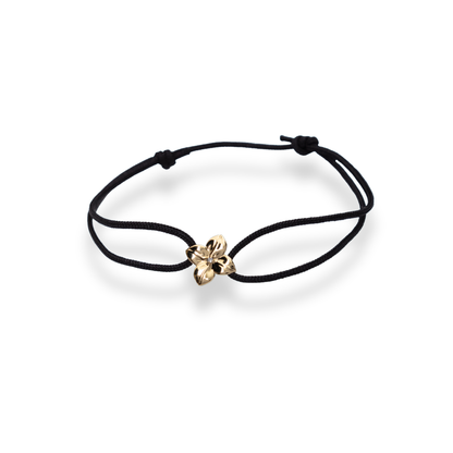 Mini Lucky flower Cord Bracelet