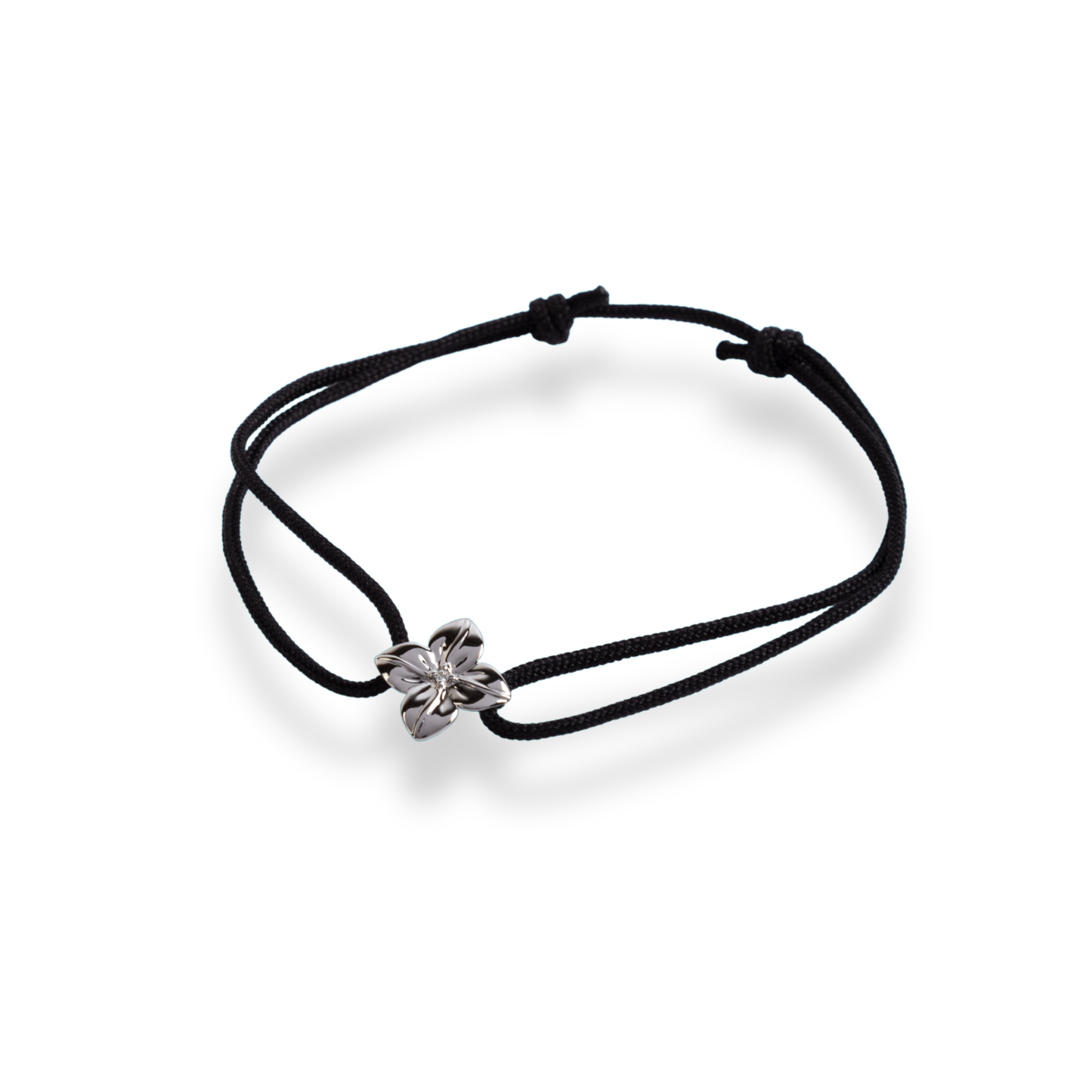 Mini Lucky flower Cord Bracelet