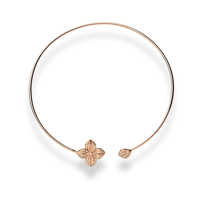 Lucky Flower Diamond Collier